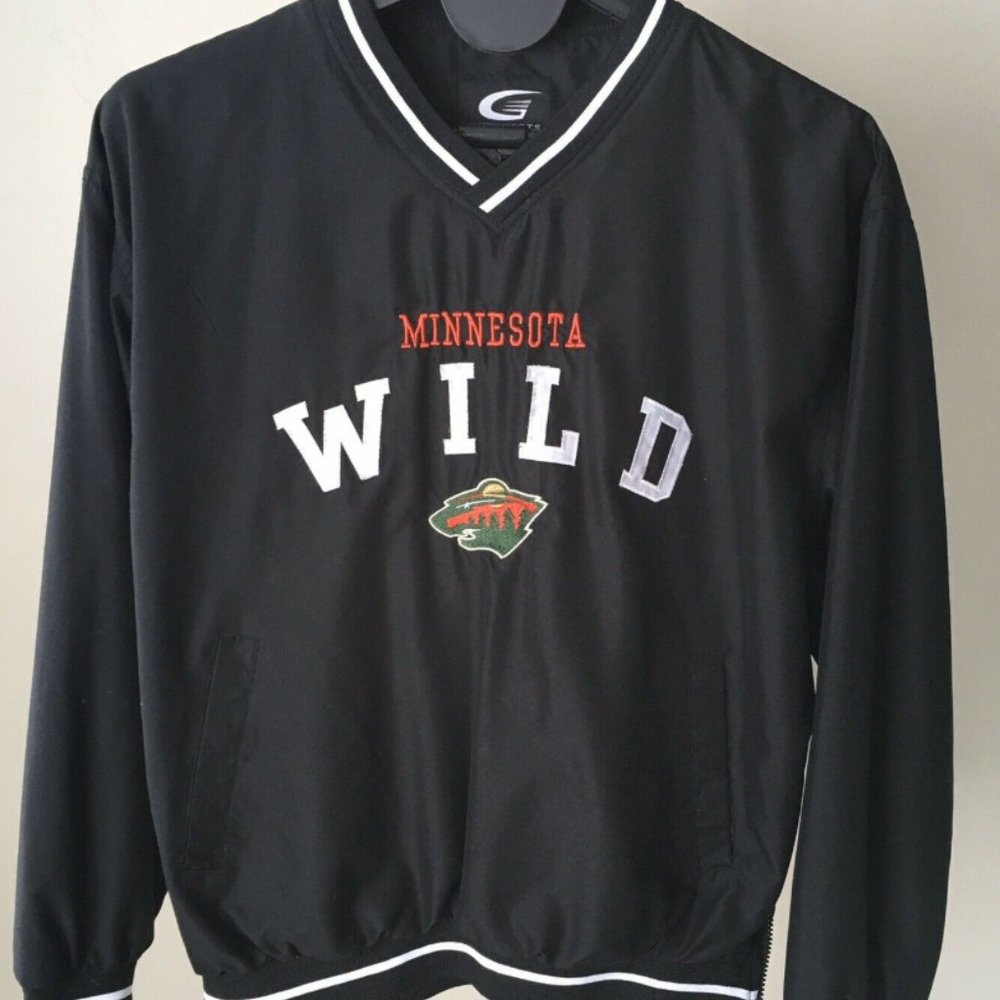 MINNESOTA WILD CARL BANKS G-lll VNECK PULLOVER